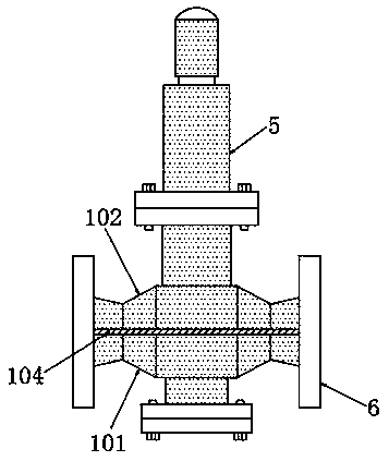 Overpressure valve for hydraulic device