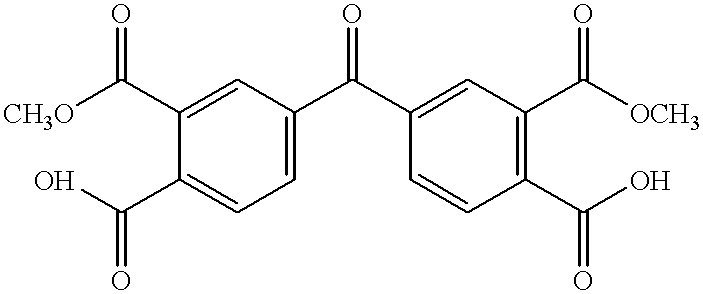 Triamine-modified polymides having improved processability and low melt flow viscocity