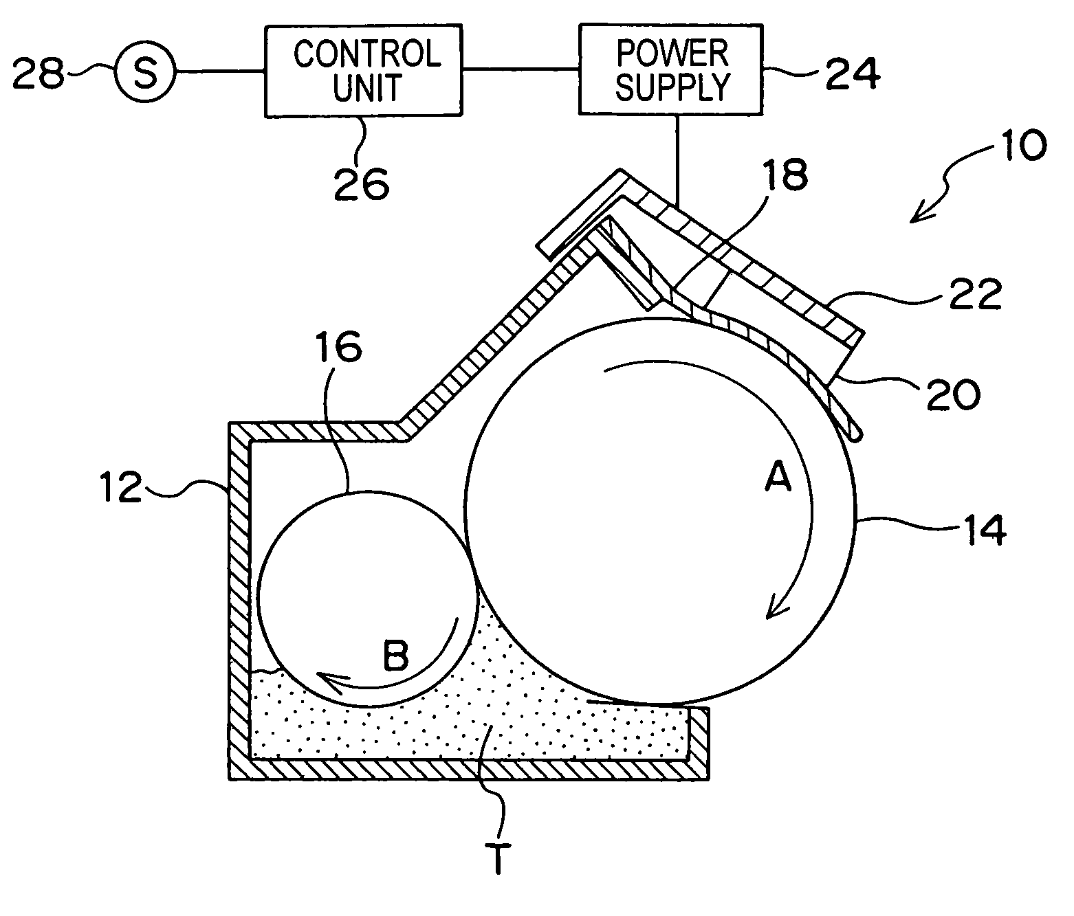 Developing device