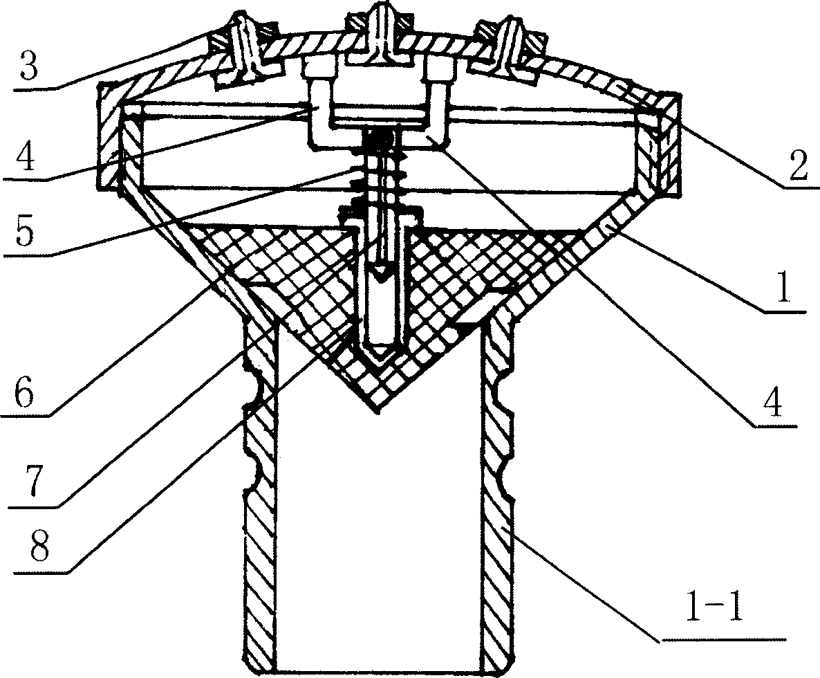 Turbulent flow spray nozzle