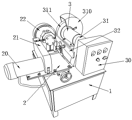 Polishing and derusting system for inner wall of long-distance round pipe hardware