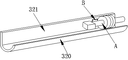 Polishing and derusting system for inner wall of long-distance round pipe hardware