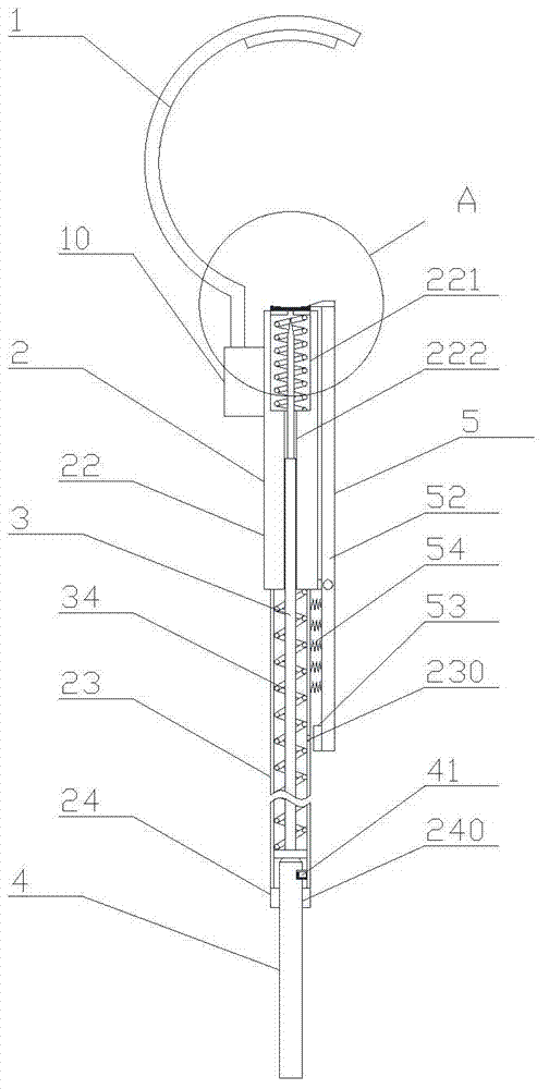 Puncture type ground clamp and use method thereof