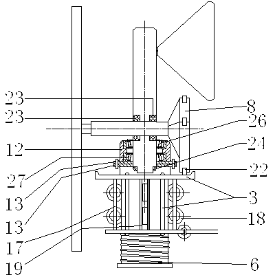 Wind vacuum water pumper