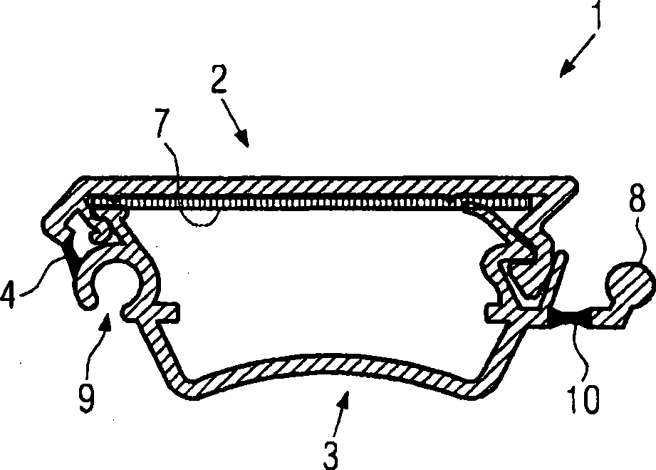 Profile segment and method for producing it