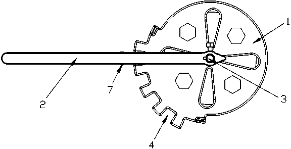 Distribution flow controller