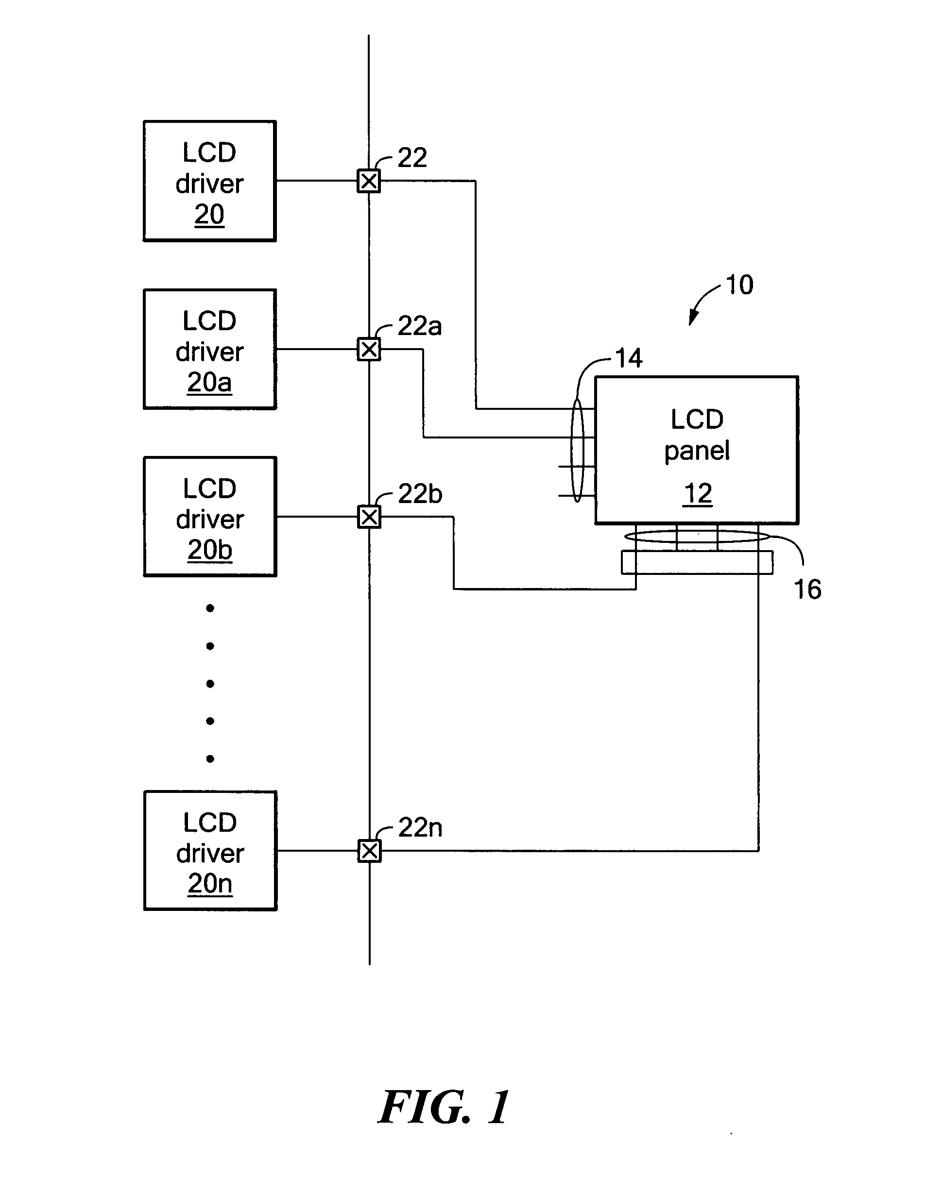 Low voltage driver for high voltage LCD