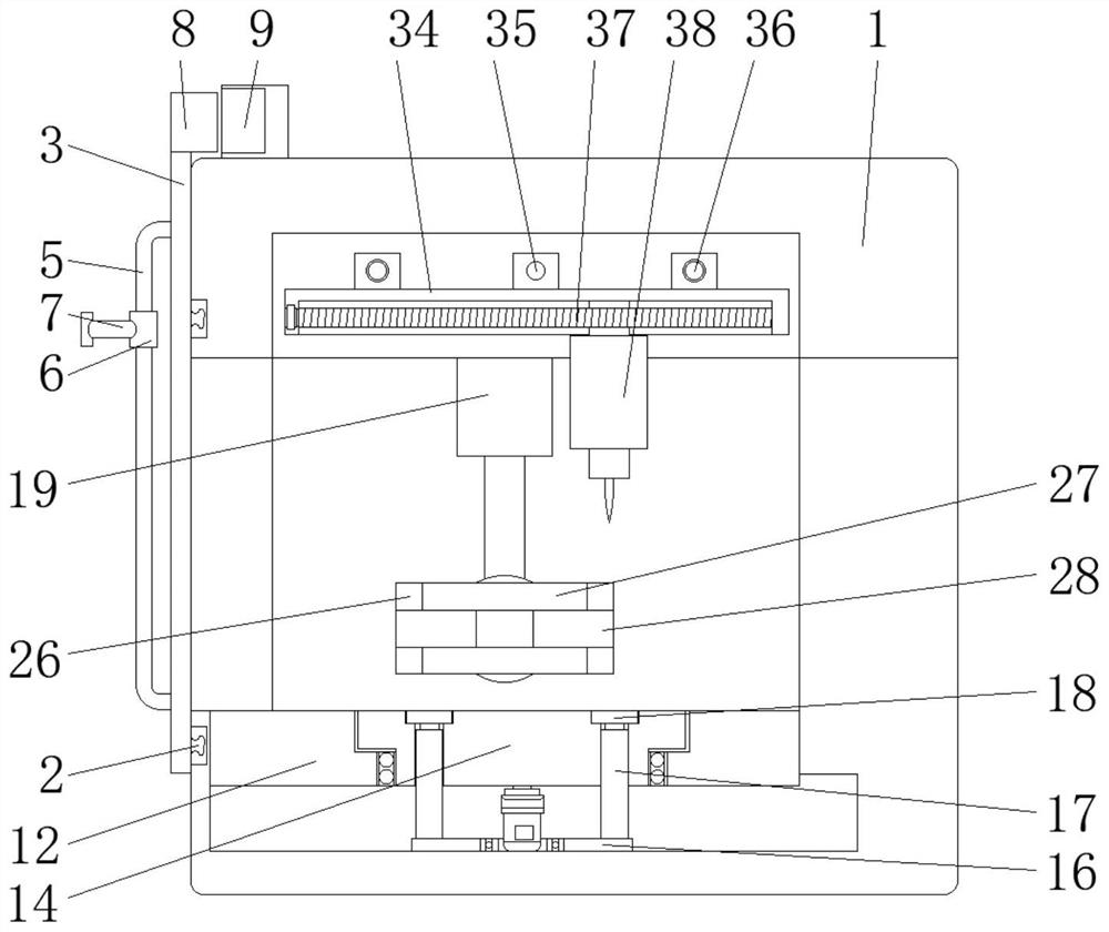 A Machining Center Facilitating Workpiece Turning Operation