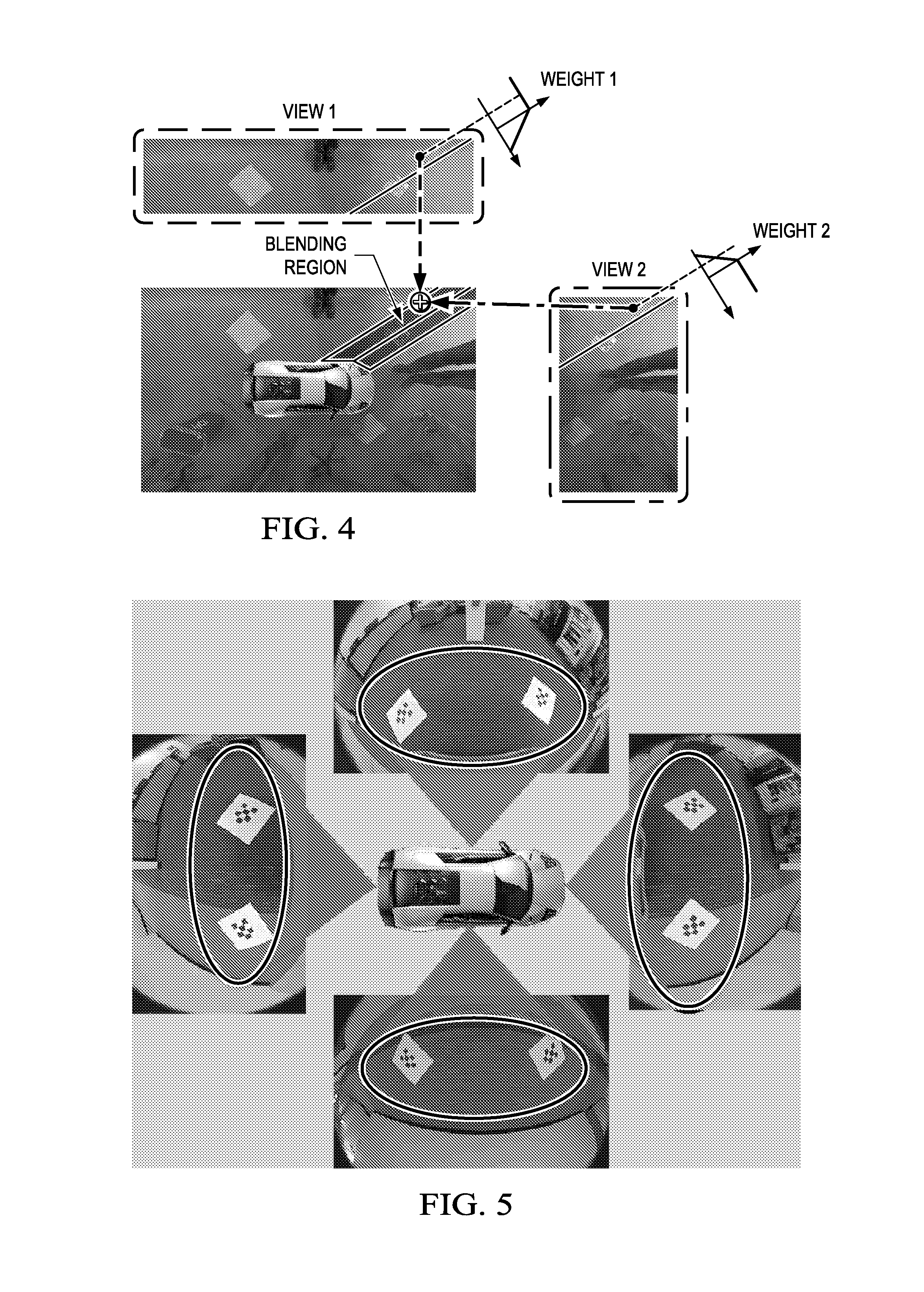Method and apparatus for a surround view camera system photometric alignment