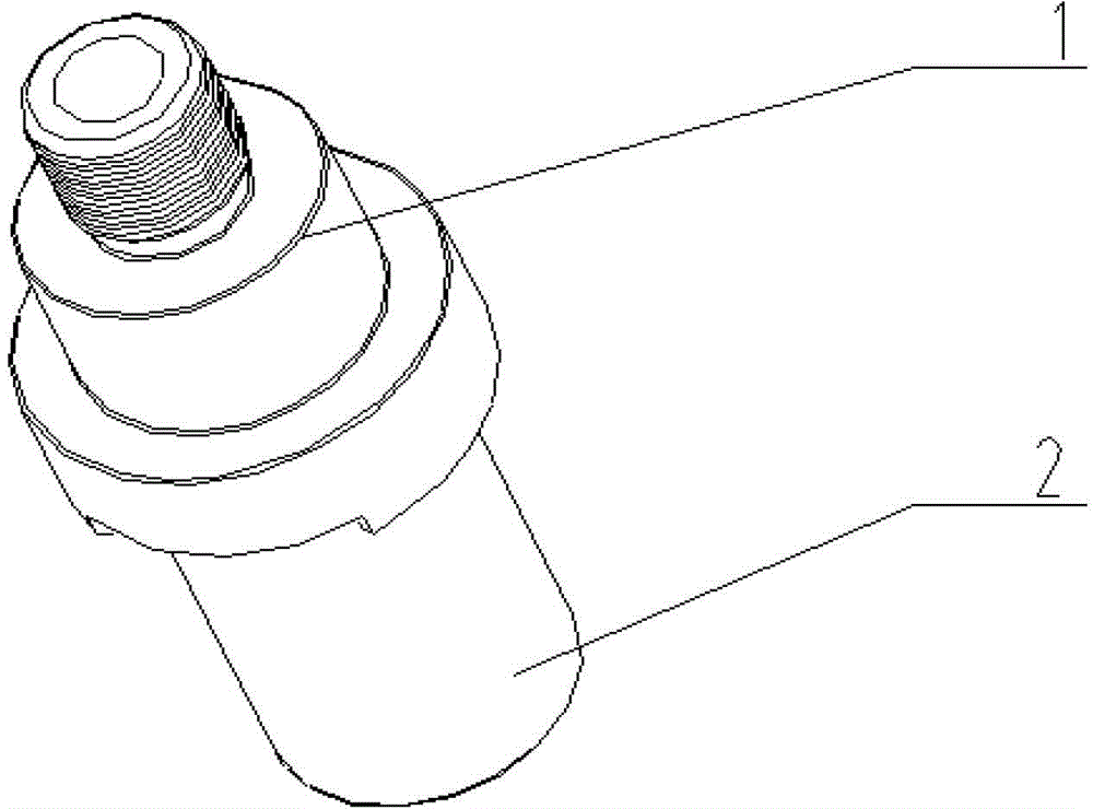 Self-tightening type quick-mounted anti-explosion vacuum-pumping device