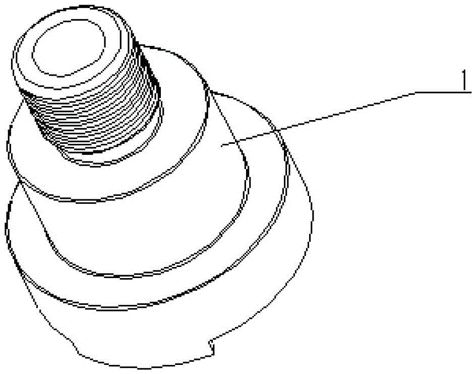 Self-tightening type quick-mounted anti-explosion vacuum-pumping device