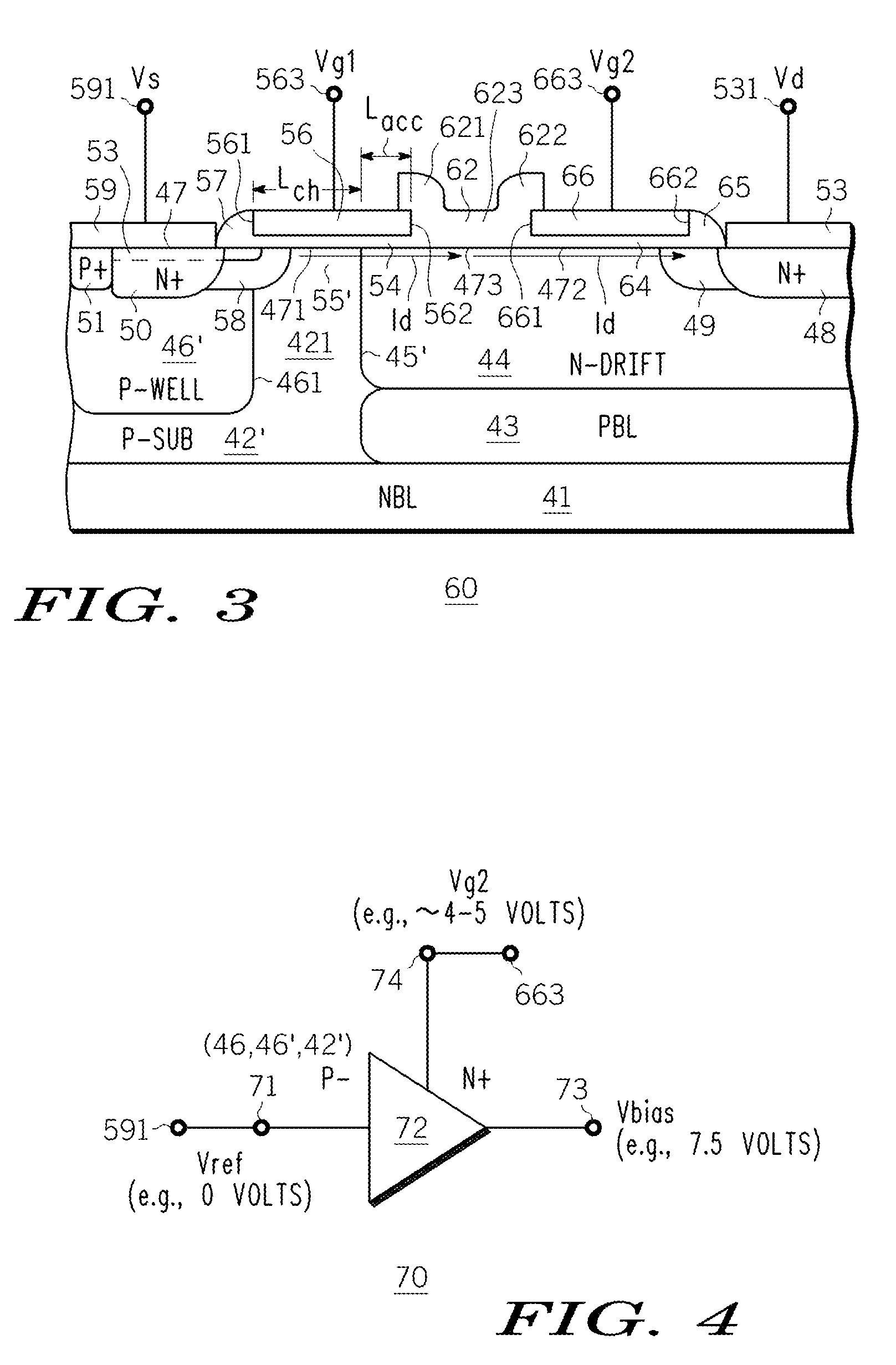 Dual gate ldmos device and method