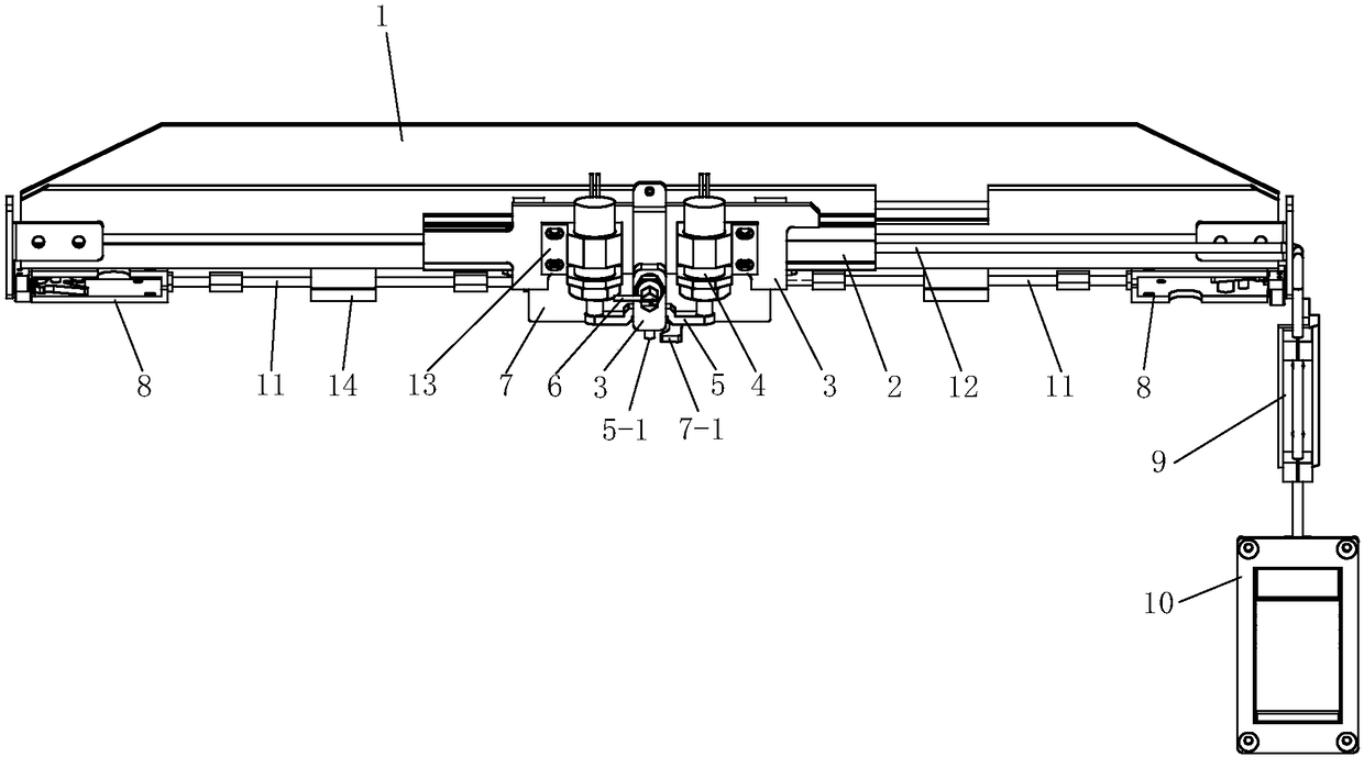 Door lock mechanism for automatic driving metro vehicle urgent evacuation equipment