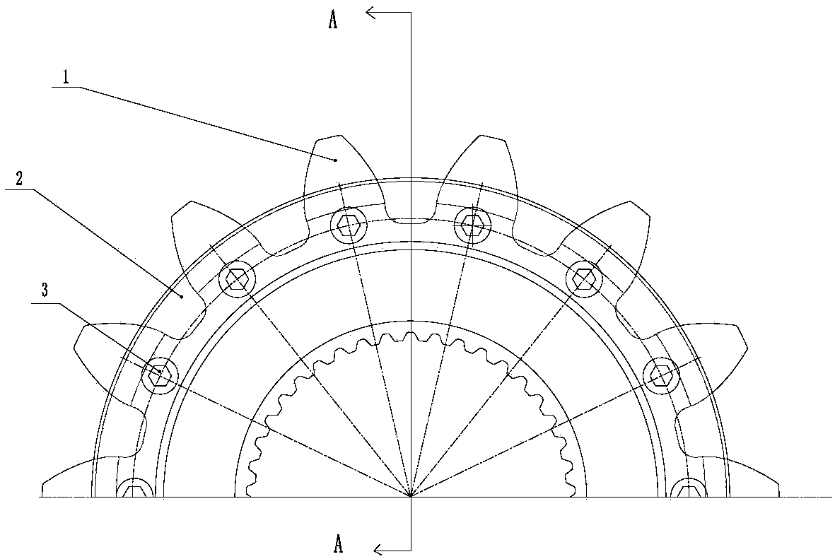 Push and press gear