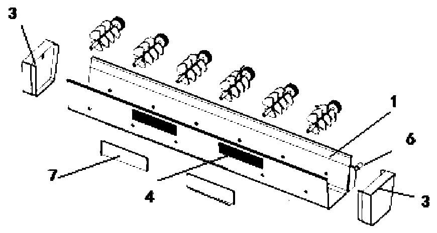 Strawberry cultivation trough