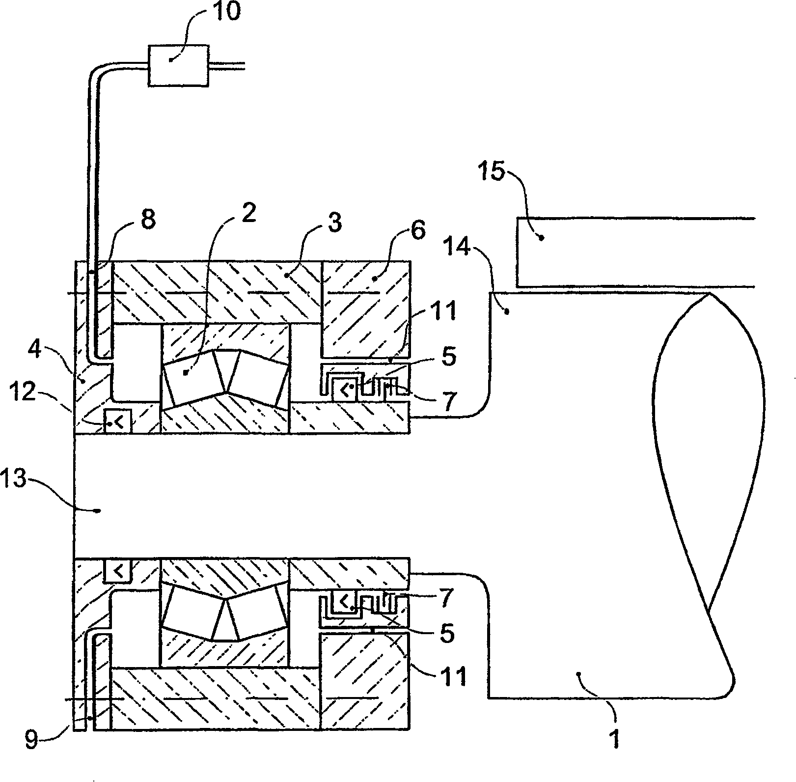 Method and apparatus for lubricating a bearing assembly
