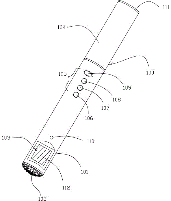 Electronic smoking device with fingerprint identification function and usage