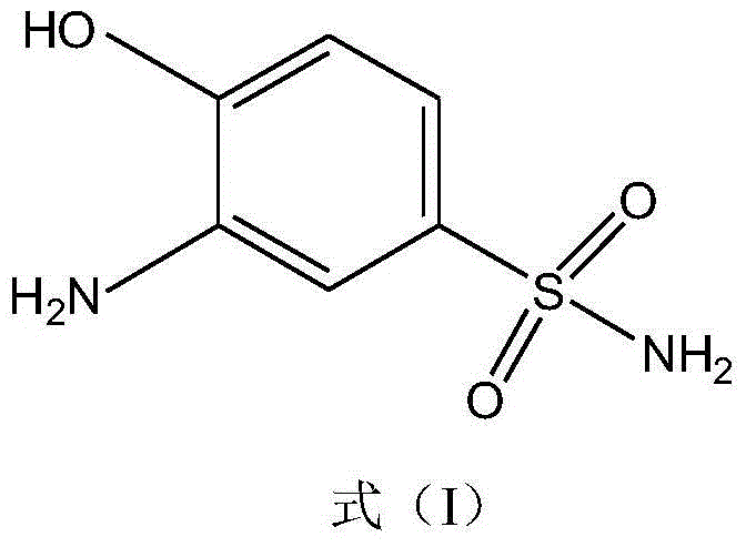Synthetic method of 2-aminophenol-4-sulfonamide