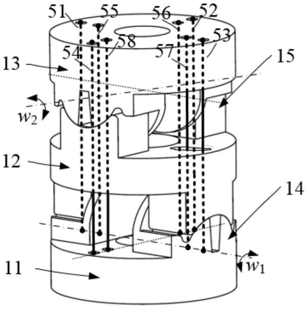 A wire-driven snake-arm robot capable of decoupling bending motion