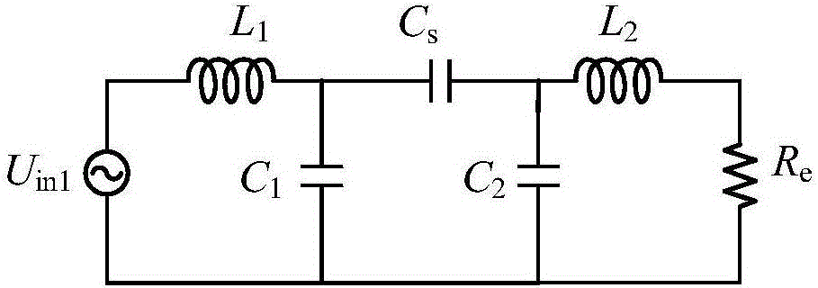 ECPT (Electric-field Coupled Power Transfer) system based on bilateral LC networks and parameter designing method thereof