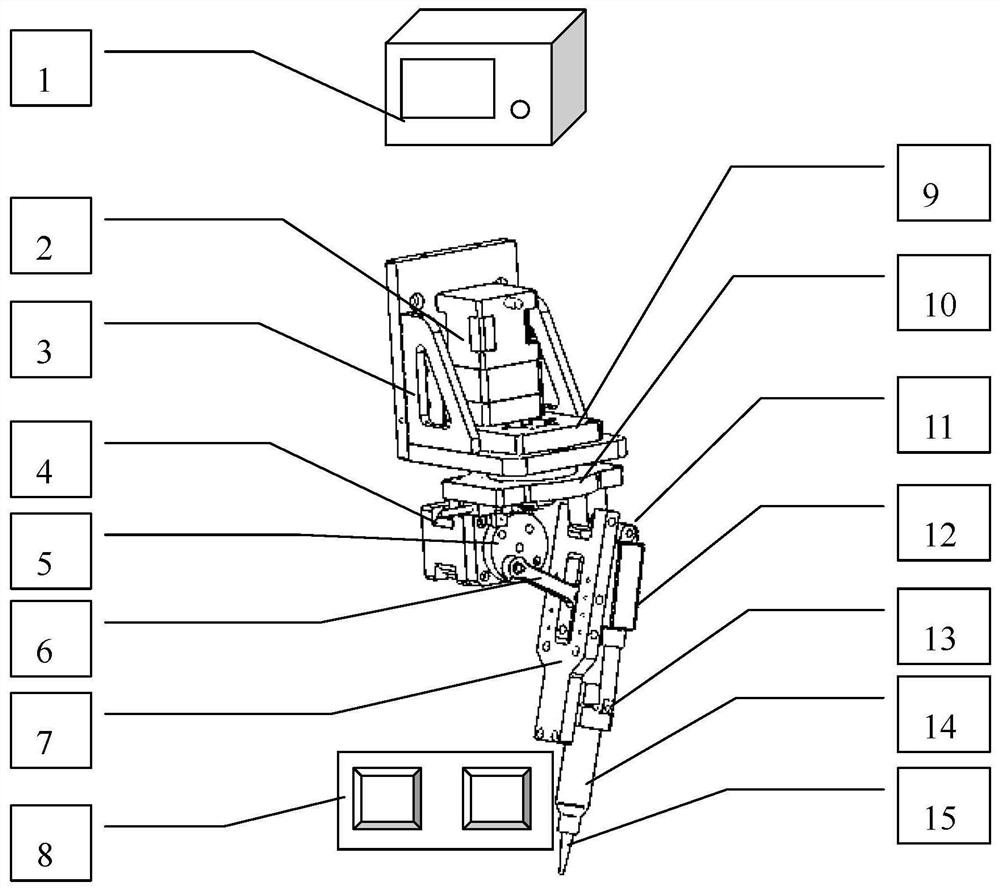 A calibration method for variable-diameter rotary dispensing device based on binocular camera