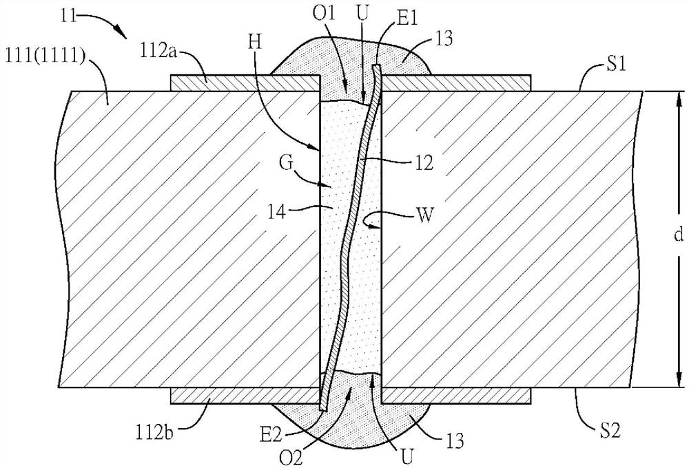 Substrate structure and electronic device