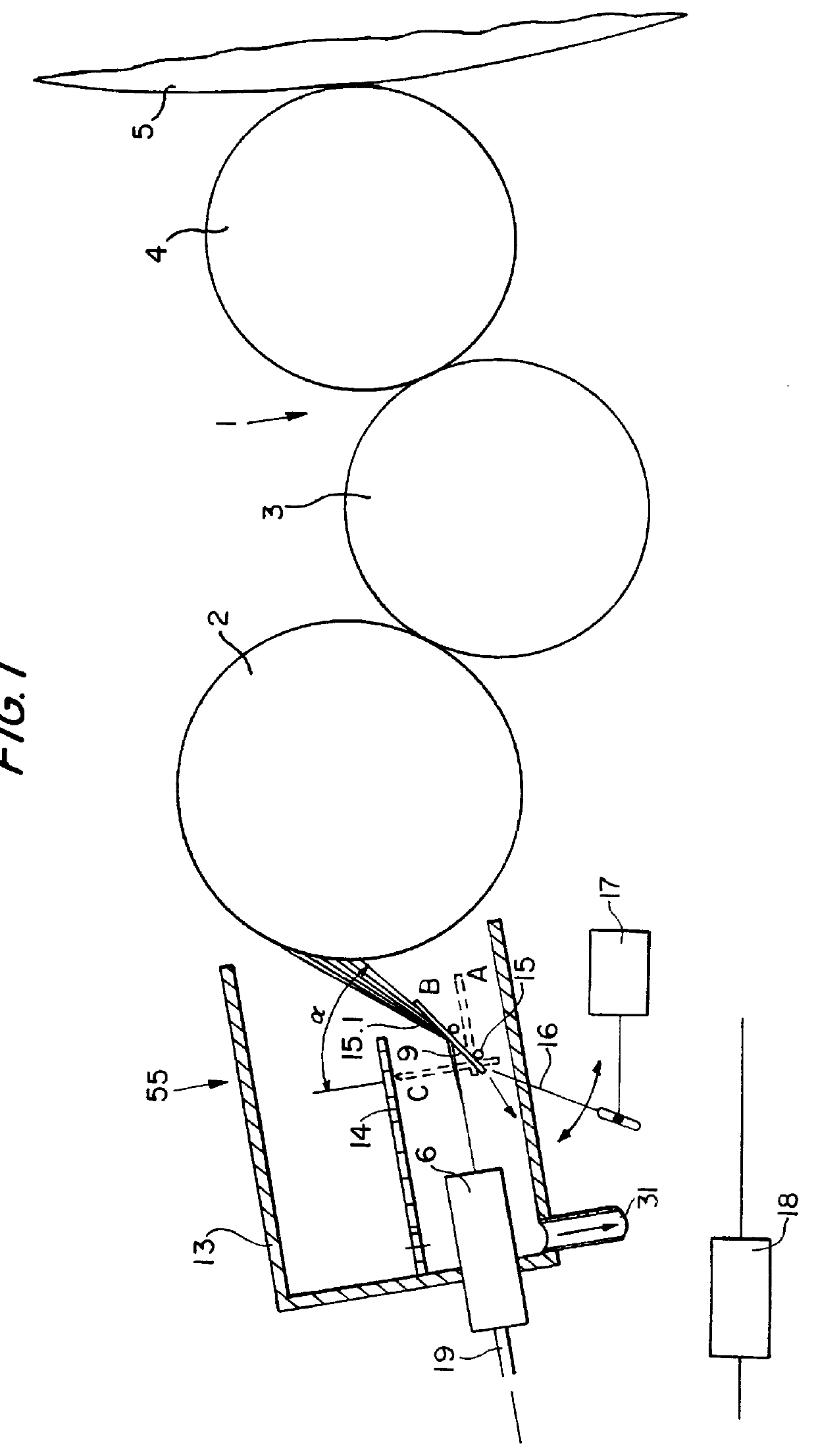 Device for applying wetting agent to a cylinder of a rotary printing machine