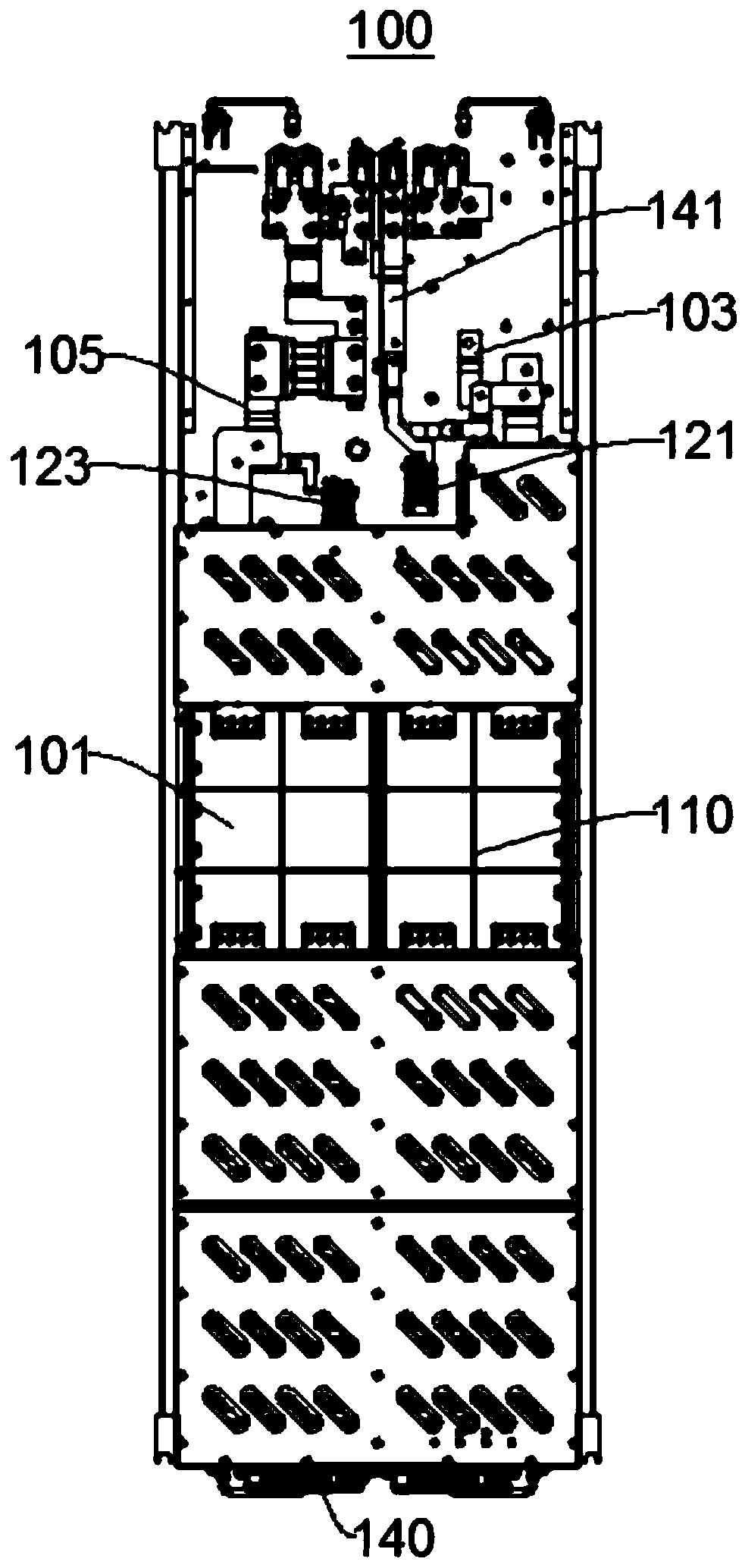 Heating device and energy storage device