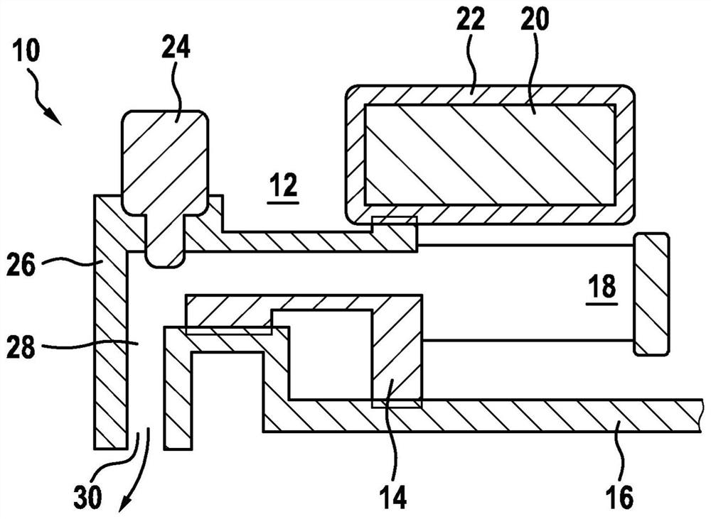 Apparatus for controlling the temperature of a freezable operating/auxiliary medium