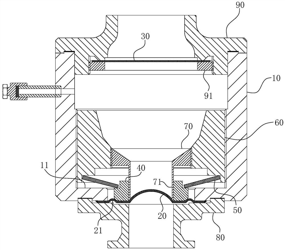 Single-damping check valve fluid blocking test system and test method thereof