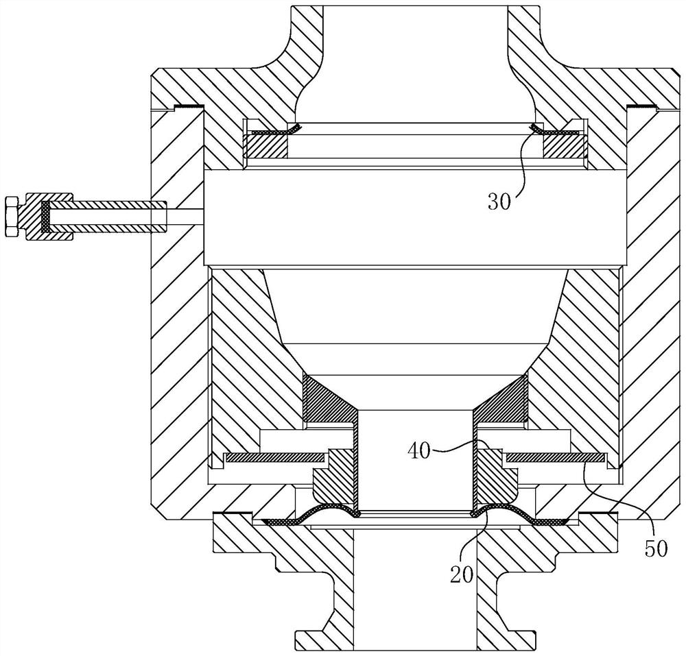 Single-damping check valve fluid blocking test system and test method thereof