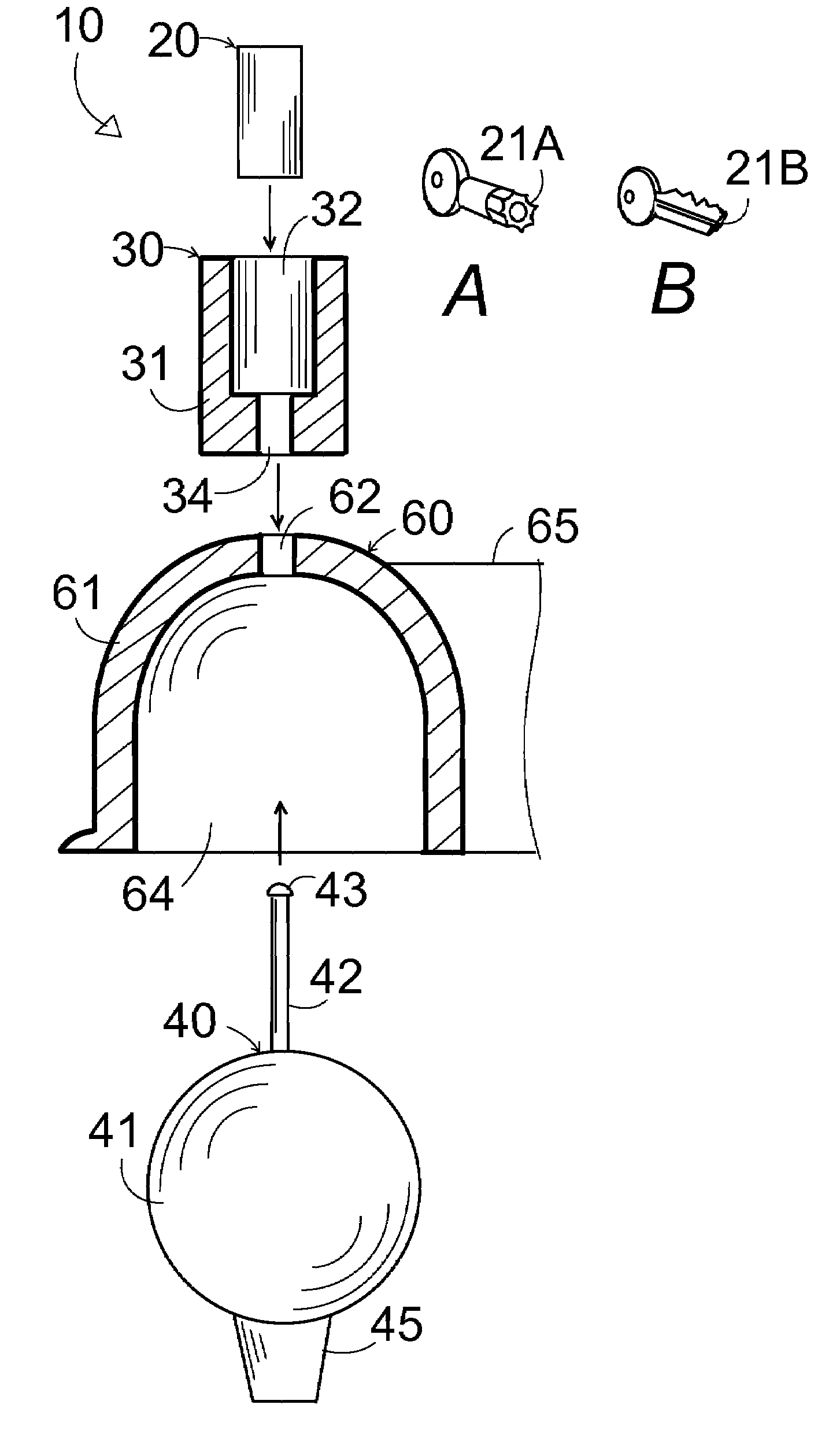 Trailer hitch receiver lock