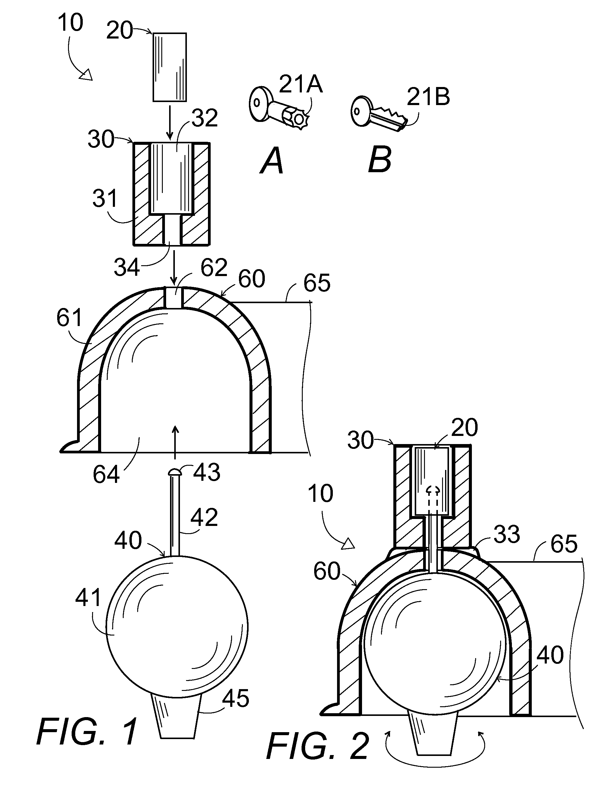 Trailer hitch receiver lock