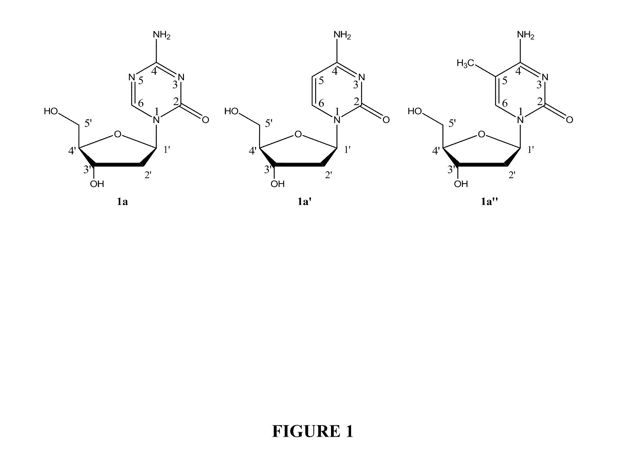 Oligonucleotide analogues incorporating 5-aza-cytosine therein