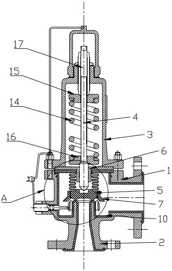 Spring-loaded type fluorine lining safety valve and valve clack assembly thereof as well as processing method of valve clack assembly
