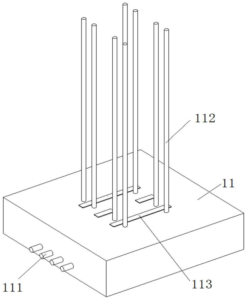 Steel-wood composite shock-isolation pad foundation and its installation method