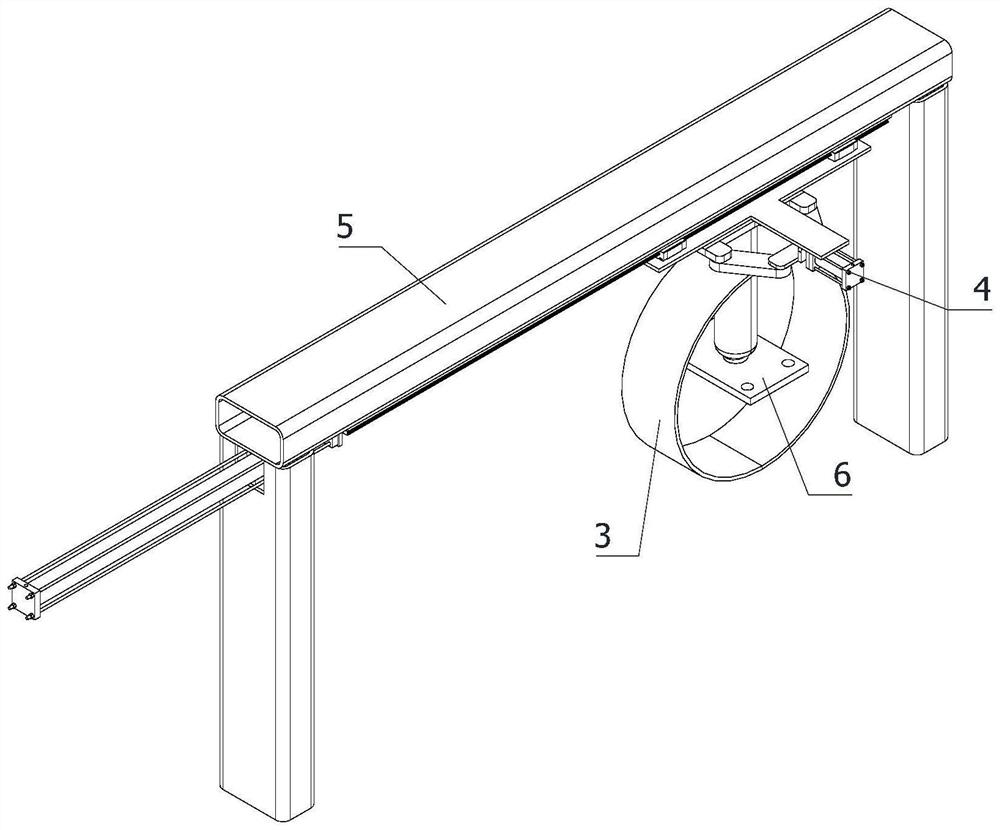 An automatic painting device for foundation support