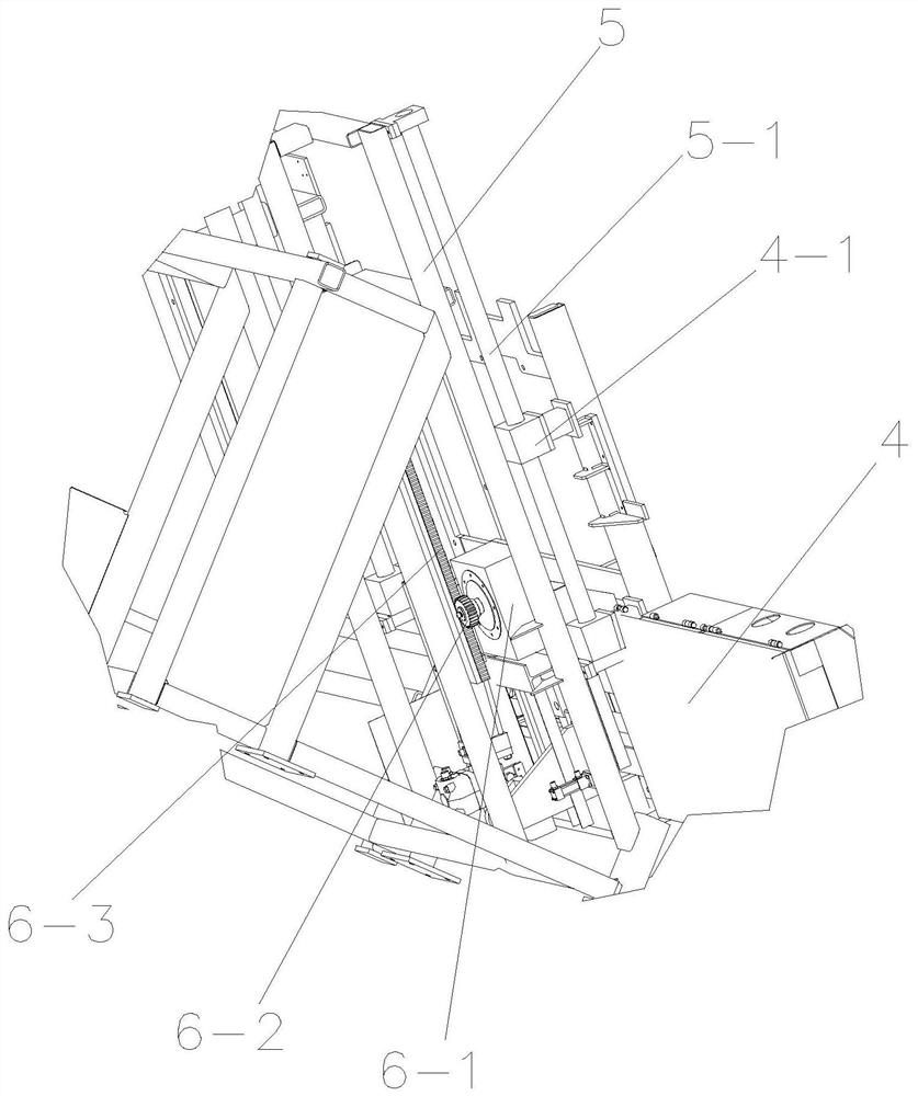 An integrated equipment for processing round steel bars and straight screw bars