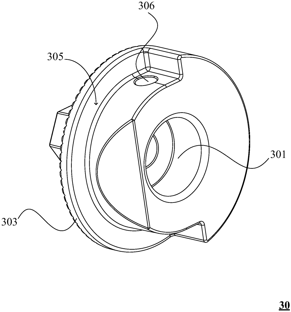 Camera assembly, vehicle comprising the camera assembly and adjusting method of the camera assembly