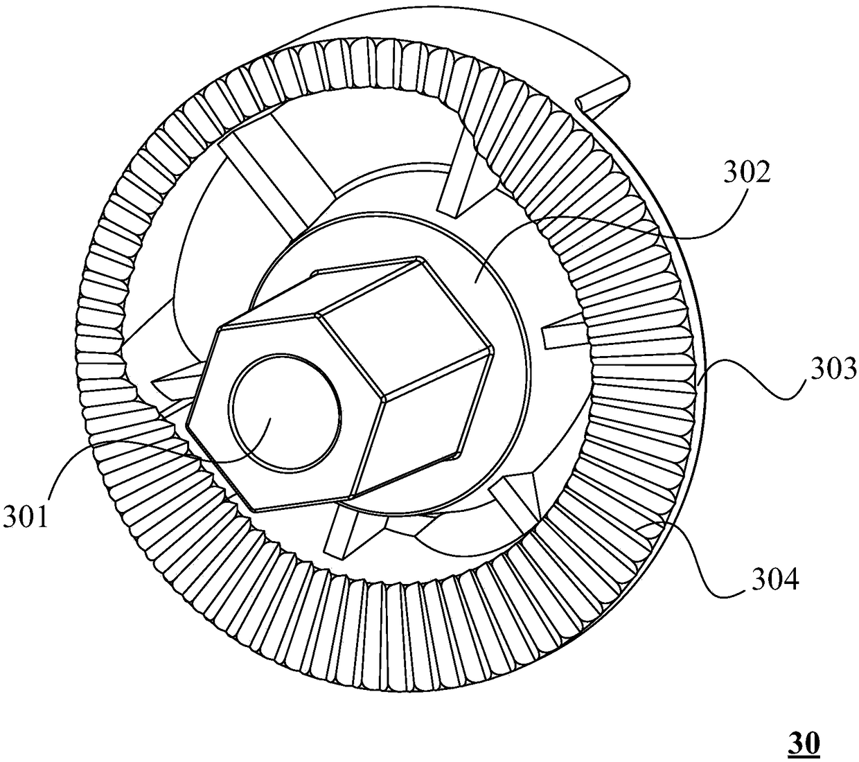 Camera assembly, vehicle comprising the camera assembly and adjusting method of the camera assembly