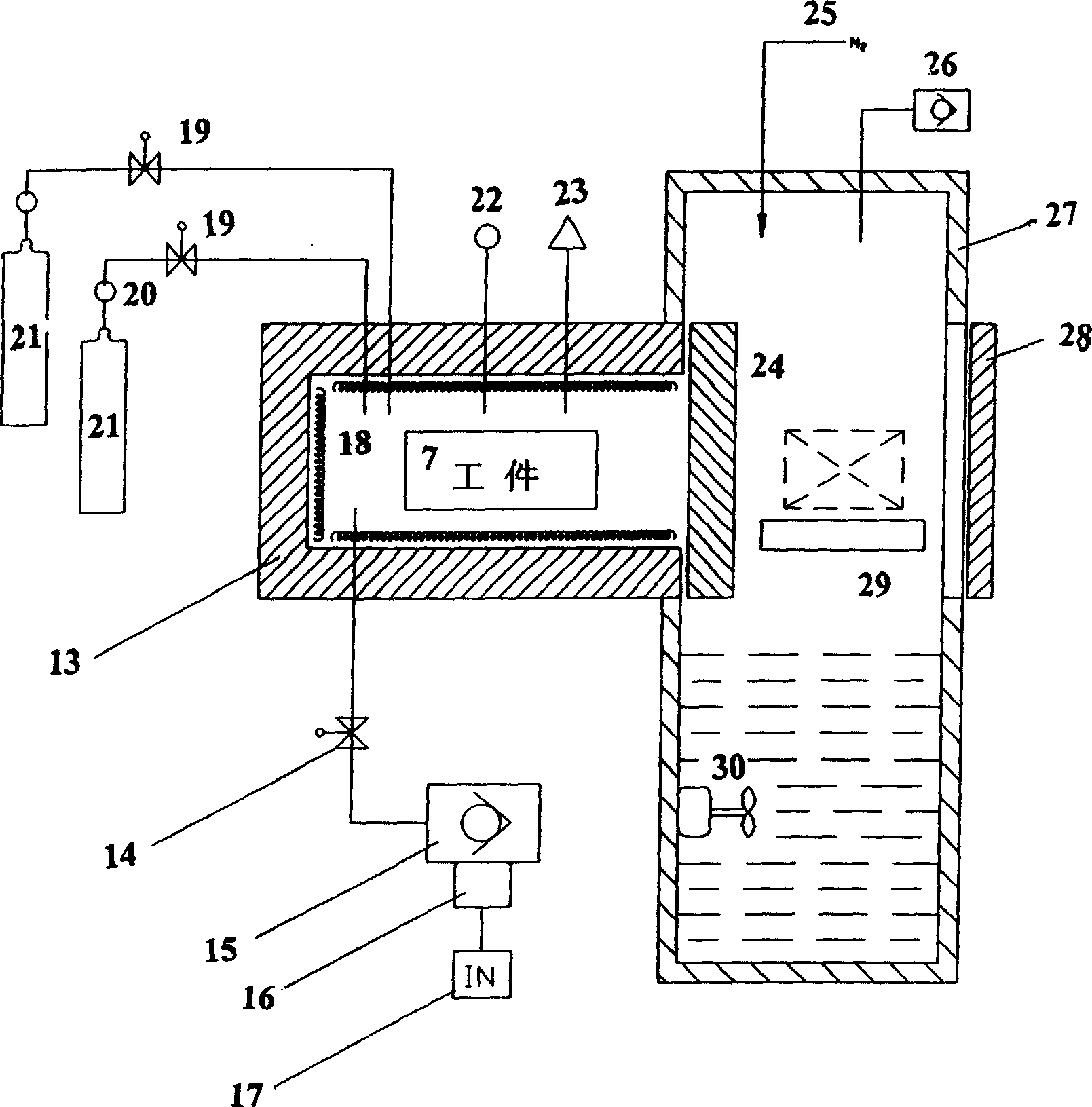Dynamic control system for low-pressure carburating heat treament furnace