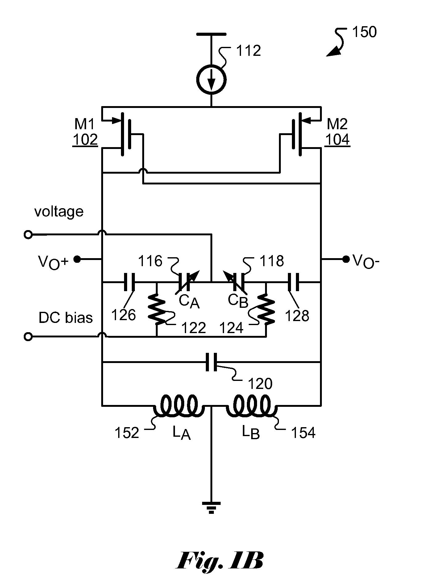 Low Noise VCO Circuit Having Low Noise Bias