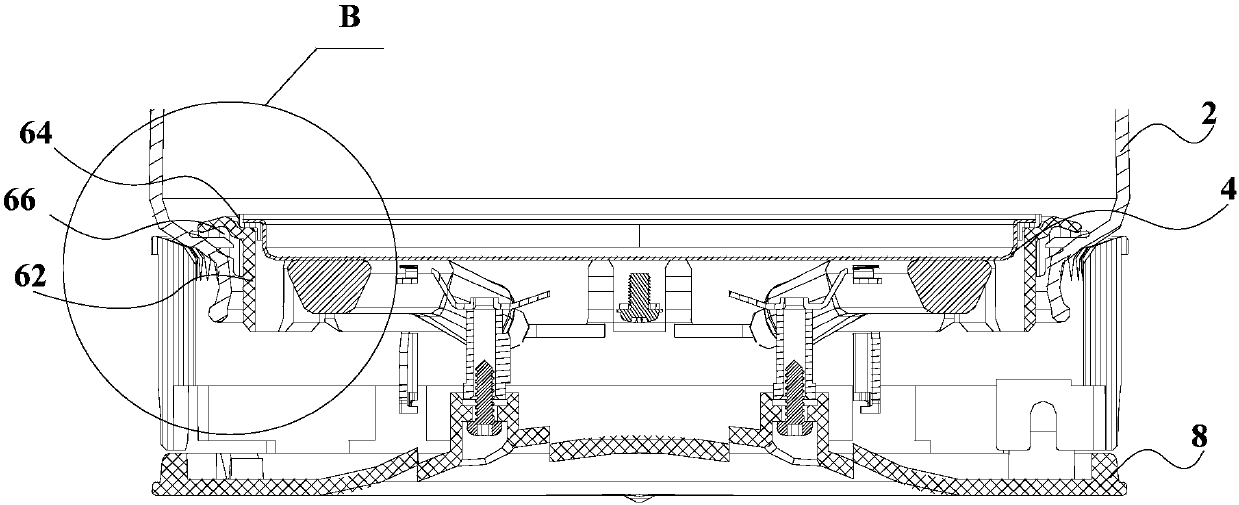 Liquid heating container