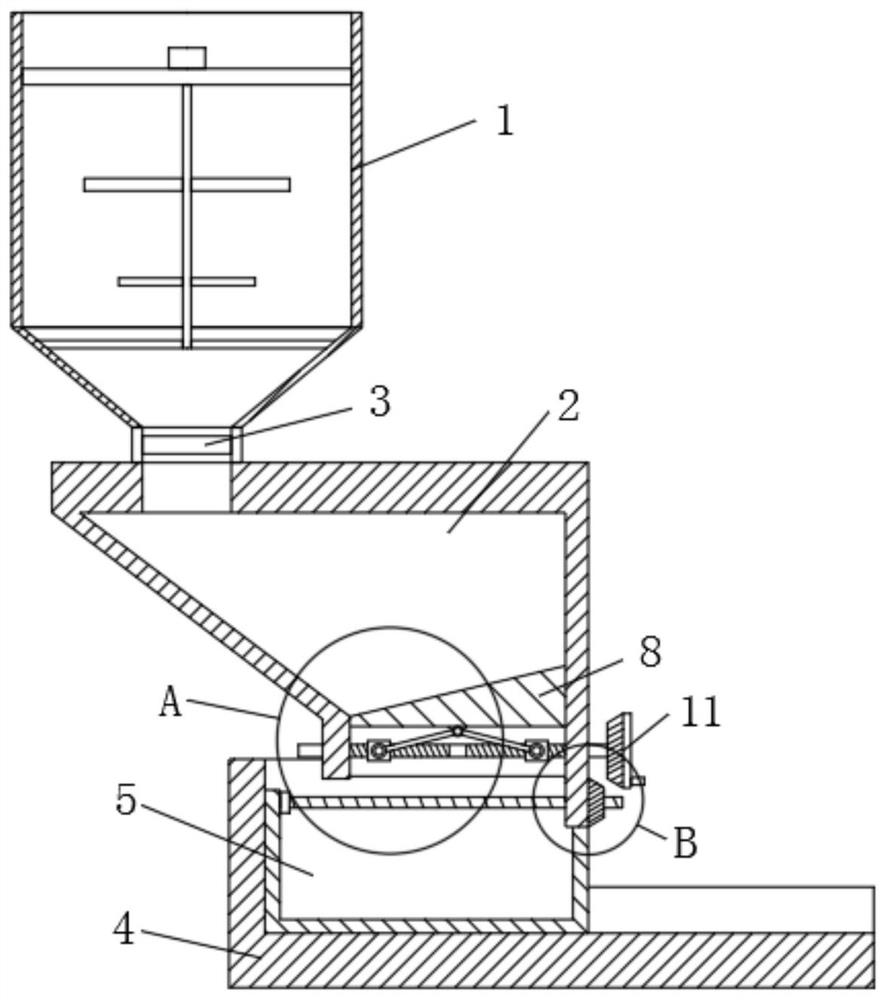 A kind of pig feed feeding device and using method
