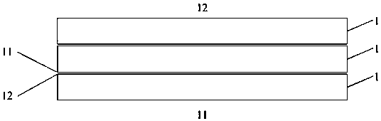 A water transfer bottom paper with single-sided anti-blocking properties and preparation method thereof