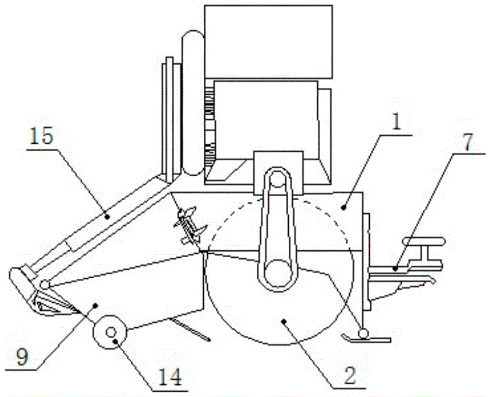 An engineering road sweeper