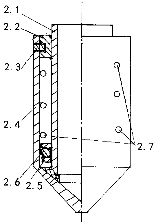 Gas-liquid double-kinetic-energy negative pressure injection and suction device