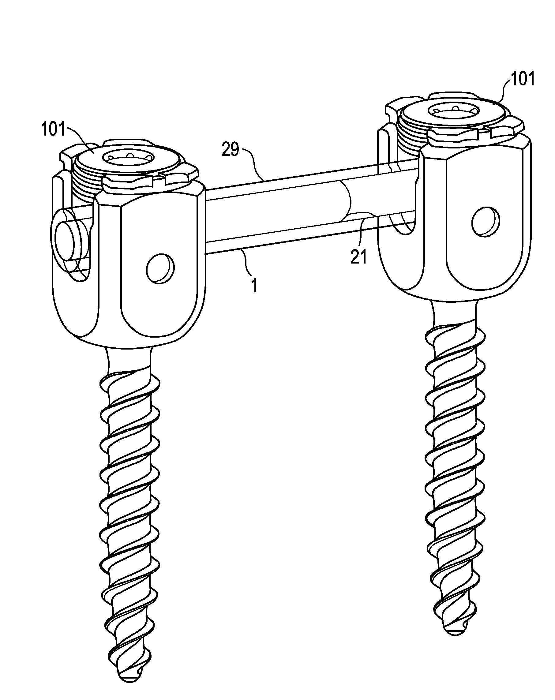 Telescopic Rod For Posterior Dynamic Stabilization