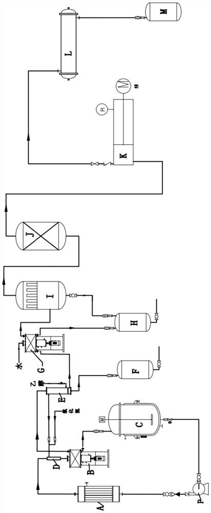 Method for continuously producing chloroethane