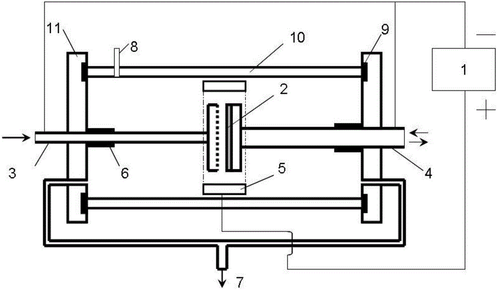 Metal inner surface modification device and method